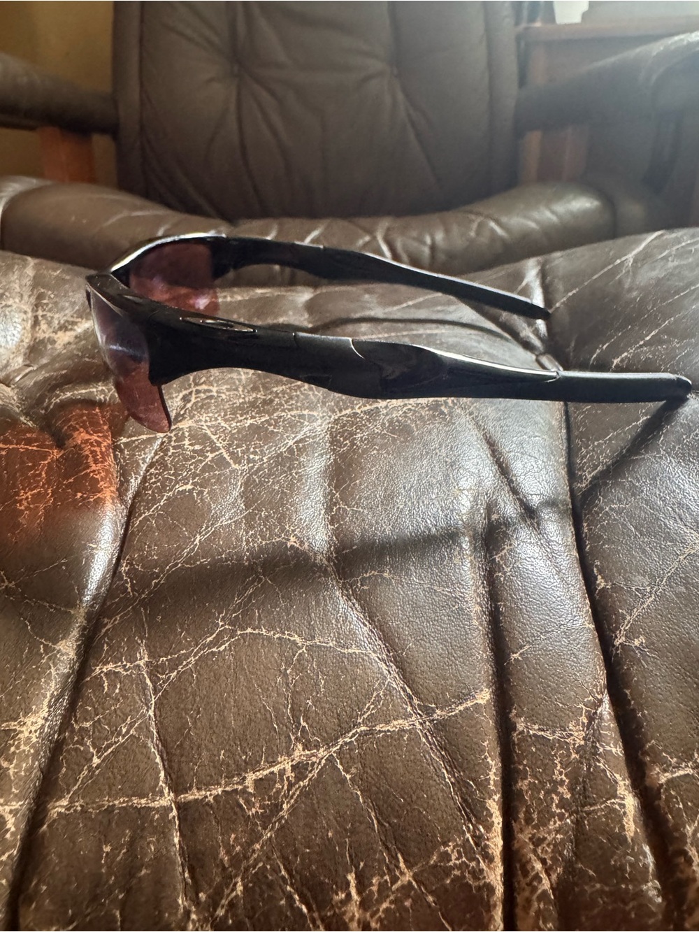 Oakley half jacket 2.0 Sunglasses with Orange Tint - Picture 3 of 5